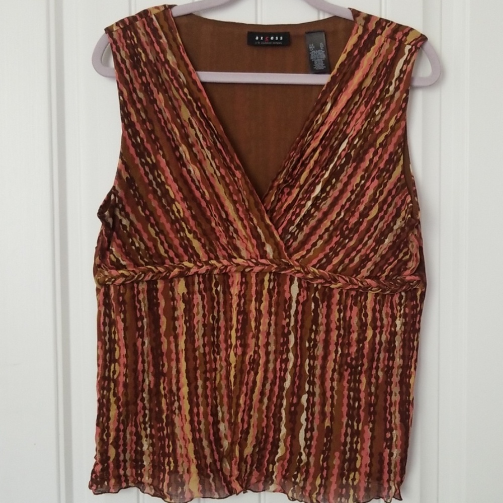 Dress Sleeveless Shirt